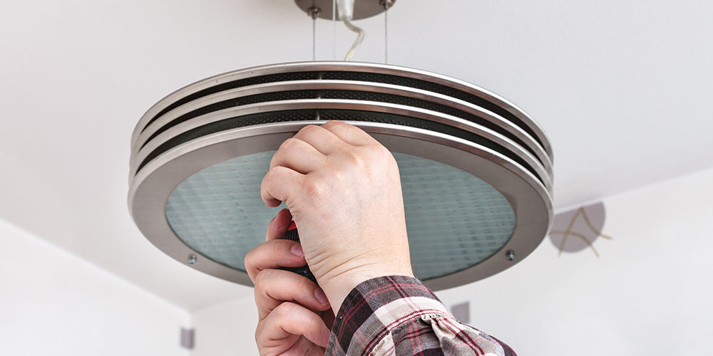 add high tech fixtures for convenient electrical updates